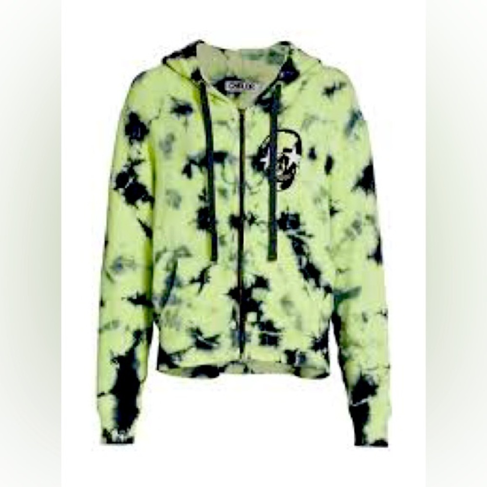 CHRLDR  Cheerkeader Tie-Dye  skull Hooded Jacket